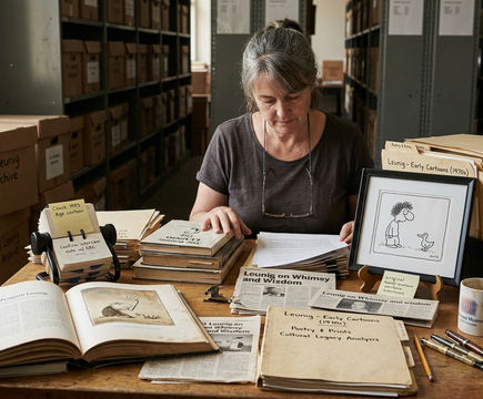Archive desk